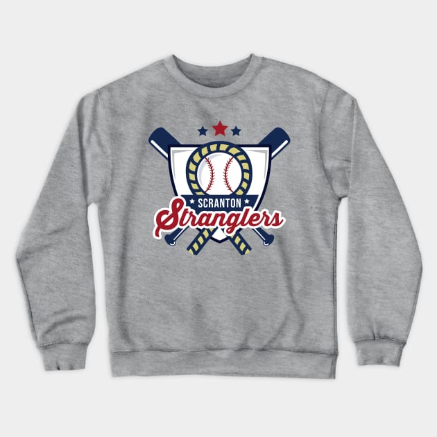 The Office: Scranton Stranglers - Sports / Quiz Team Crewneck Sweatshirt by thespookyfog